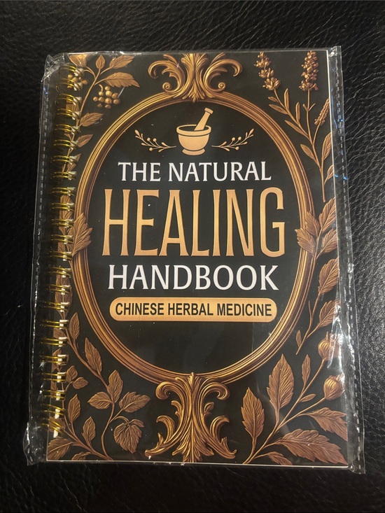 Other - The Natural Healing Handbook - Chinese Herbal Medicine (Black & Gold)